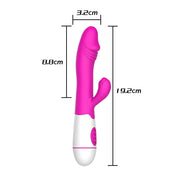 Vibratore Massaggiatore Sex Toy Donna Silicone Waterproof GSV-12-B