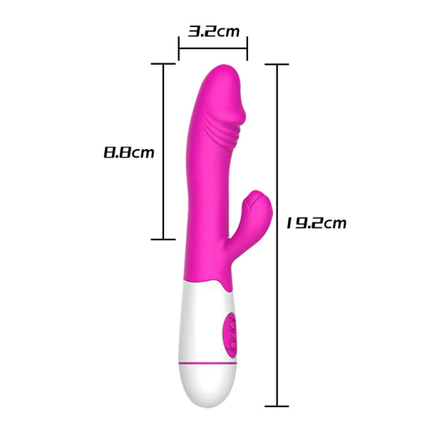 Vibratore Massaggiatore Sex Toy Donna Silicone Waterproof GSV-12-B