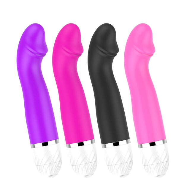 Vibratore Massaggiatore Sex Toy Donna ABS+Silicone Waterproof GSV-80-C