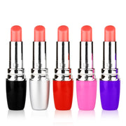 Mini-Vibratore Massaggiatore Sex Toy Donna ABS Waterproof Lipstick Vibe-01