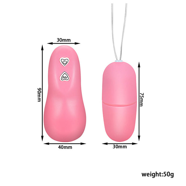 Mini-Vibratore Massaggiatore Sex Toy Donna + Remote Control ABS Waterproof VE-14